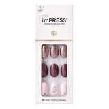 Patrones Para Uñas - Kiss Impress Press-on Manicure, Nail Ki