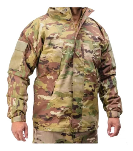 Campera Táctico Uniforme Ejercito Multicam Impermeable Calor