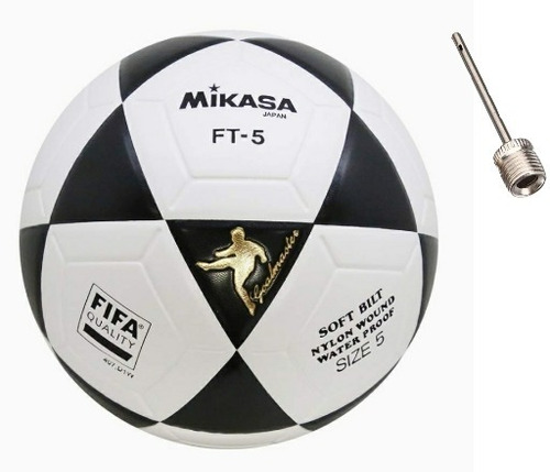 Balón Fútbol Mikasa Ft5 Cuero Original Goal Máster 