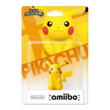 Amiibo Pikachu Pokémon Super Smash Bros Nintendo Switch 3ds