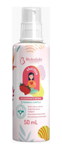 Desodorante Íntimo Morango Chantilly 50ml - Bio Instinto