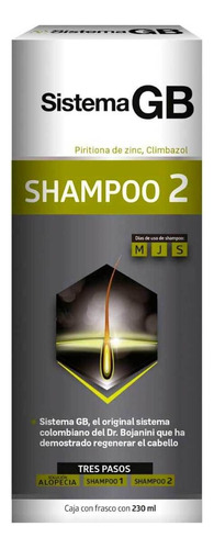 Shampoo Sistema Gb 2 Climbazol 230ml