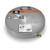 Manguera Para Compresor De Aire Evans Pvc 300 Psi 5m 1/4 Color Gris