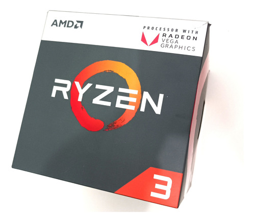 Amd Ryzen 3 2200g  3.7ghz Turbo Quad Core 6mb Radeon Vega 8