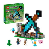 Lego Minecraft 21244 - O Posto Avançado Da Espada 
