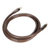 Cable De Sonido Digital Óptico De Fibra Profesional Plug And