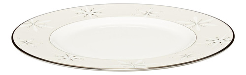 Placa Decorativa Lenox Federal Platinum Snowflake, Placa Dec