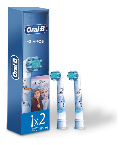 Refil Para Escova De Dentes Eletrica Oral-b Kids Frozen