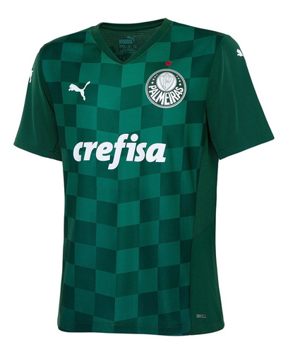 Camisa Puma Palmeiras I 21/22 S/n° Torcedor Infantil