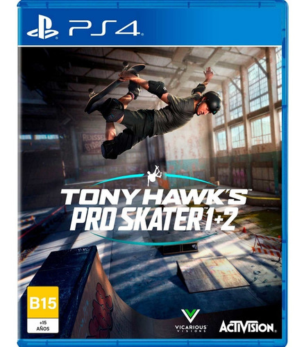 Tony Hawk's Pro Skater 1 + 2  Standard Edition Activision Ps4 Físico