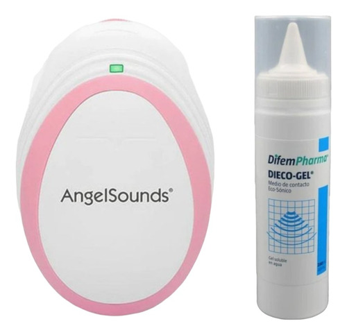 Mini Doppler Fetal Angel Sounds Jpd100smini + Gel Conductor