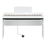 Estante Yamaha Para Piano Digital L125wh Para P125 Branco