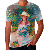 Camisa Camiseta Claude Monet Pintor E Artes Top 11