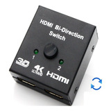 Bi-direction 4k Hdmi Switcher 2 En 1 Out Hdmi-compatible