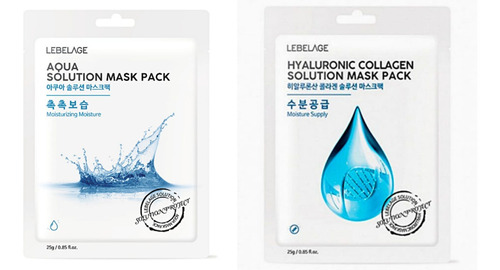 Mascarillas Coreana_ Aqua & Hialurónico_ Regenerativo (20pz)