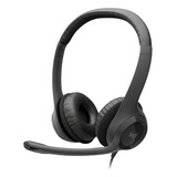 Headset Logitech H390 Usb C/ Controle De Volume/ Mute + Nfe