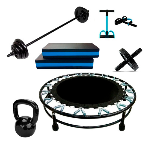 Kit Mini Jump + Extensor + Roda + 2 Step + Kit Pump + Ktb