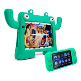 Bundle Tablet Vorago Pad-8-kids 4gb 64gb Android 13 + Arcade Color Verde