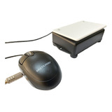 Mouse Adaptado Com Acionador De Pressão Branco