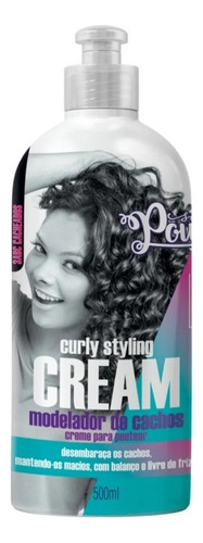 Modelador De Cachos Soul Power Curly Styling Cream De 500ml 500g