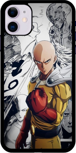 Funda Celular Diseño Anime Manga One Punch Man Saitama