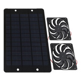 Kit De Ventilador De Escape Con Energía Solar W Para Varios