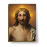 Cuadro Canvas Bastidor Arte Sacro Rostro De Cristo 100x73