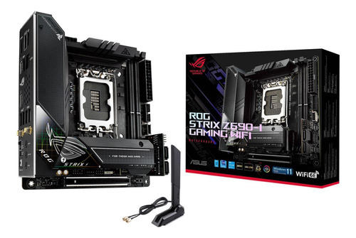 Placa Mãe Asus Rog Strix Z690-i Gaming Wifi 6e (open Box) 