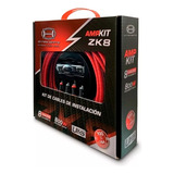Kit De Cables Para Potencia Dynahertz Amp Kit Zk8 8 Gauge Pr