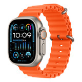 Apple Watch Ultra 2 Gps + Celular  Caja De Titanio De 49 Mm  Correa Ocean Naranja