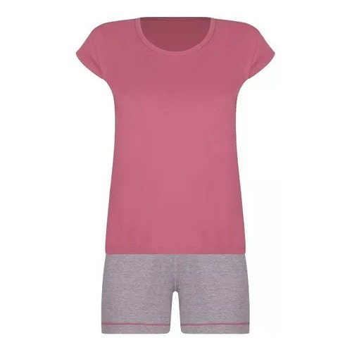 Pijama Feminino Verão Curto Short Doll Algodão Lupo 24456