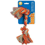 Hueso De Cuerda Petmate Booda Two Knot, Multicolor, Pequeño