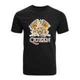 Polera Freddie Mercury Queen Logo Unisex Hombre Mujer Full