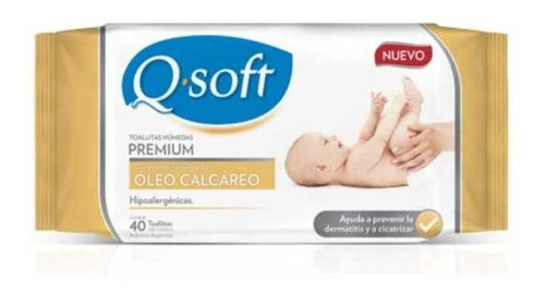 Toallas Humedas Q-soft Oleo Calcareo F P X40un Q-soft