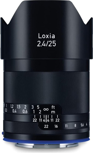 Lente Zeiss Loxia De 25 Mm Para Montura Sony E, Negro