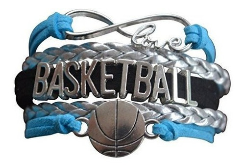 Pulsera Con Dijes De Baloncesto Infinity Love