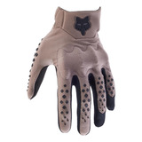 Guantes Moto Bomber Lt Beige Fox Talla L