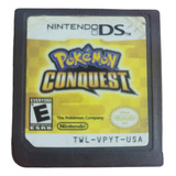 Jogo Pokémon Conquest Usado Nintendo Ds Original