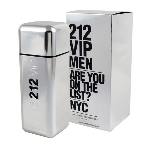 Carolina Herrera 212 Vip Men Edt Perfume Para Hombre 50ml