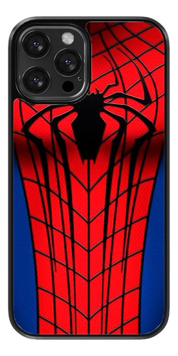 Funda Para Celular Spiderman Hombre Araña Traje Frente 