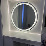 Espejo Luz Led Circular 60cm Touch On/ Off Dimmer