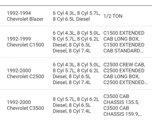 Retrovisor Izquierdo C1500 C3500 Blazer General Motors Foto 10