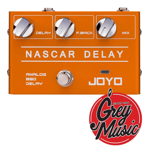 Pedal De Efecto Joyo R-10 R Series Nascar Delay 