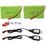 2 Baterias 7.2v 900mah 6 Cell Aa Y Cable Cargador Usb