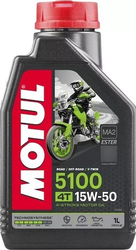 Aceite Motul 5100 4t 15w50 Semisintetico Mejor $$$ Cycles