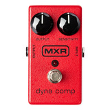 Pedal De Efecto Mxr Dyna Comp M102  Rojo