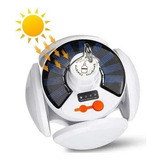 Foco Solar Led Recargable Forma Balón 40w. Ofertas Claras Color De La Luz Blanca