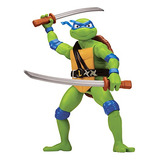 Boneco De Ação Teenage Mutant Ninja Turtles Giant Leon 30cm