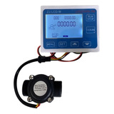 Medidor Vazão Dosador Automático Lcd Líquido + Sensor 3/4pol