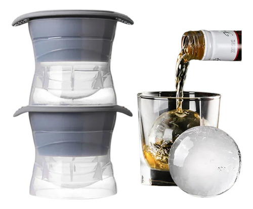 Forma De Gelo Gourmet Esfera Bola Para Bebidas Drinks Bar